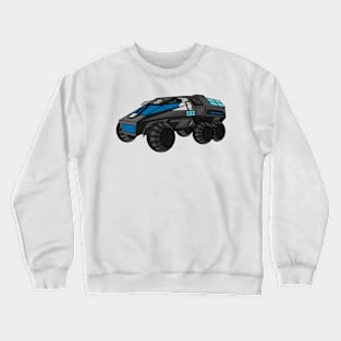 Mars Rover, Space Car Crewneck Sweatshirt